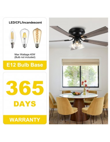 Oaks Aura 52” 5-Blade Ceiling Fan...