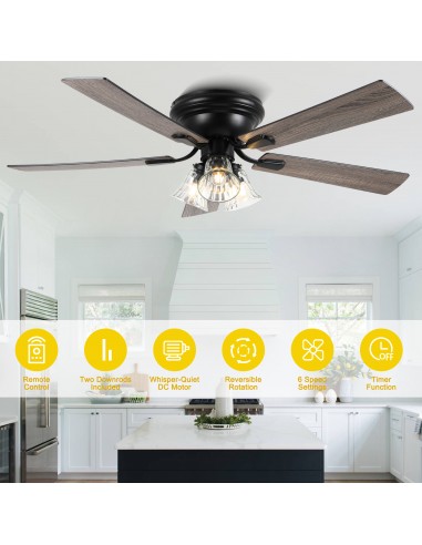 Oaks Aura 52” 5-Blade Ceiling Fan...