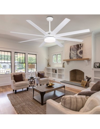 Oaks Aura 65" Large Smart Ceiling Fan...