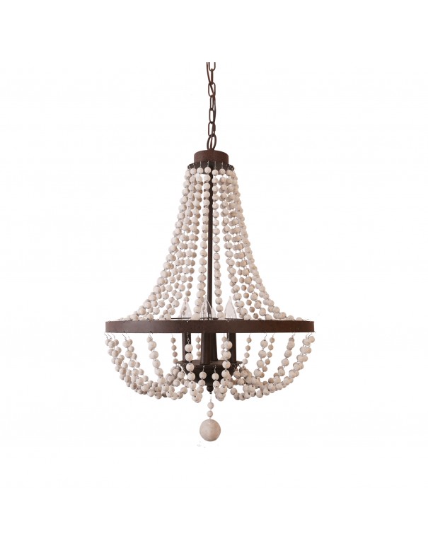 Oaks Aura Modern Bohemia 4-Light Wood...
