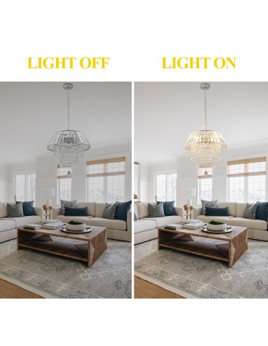 Oaks Aura 16” Crystal Chandelier...