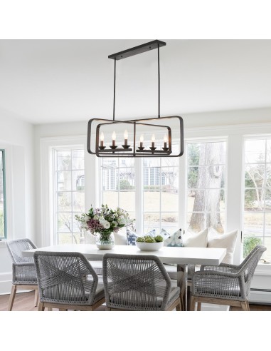 Oaks Aura 40” 6-Light DIY Shape...
