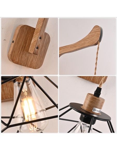 Oaks Aura 11.4" 1-Light Adjustable Height Wall Sconce, Arm Sconce