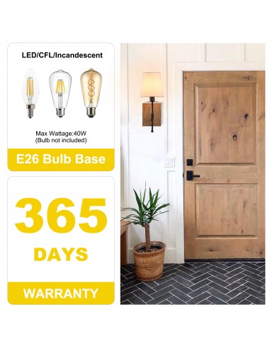 Oaks Aura 5.9” 1-Light Wall Sconce...