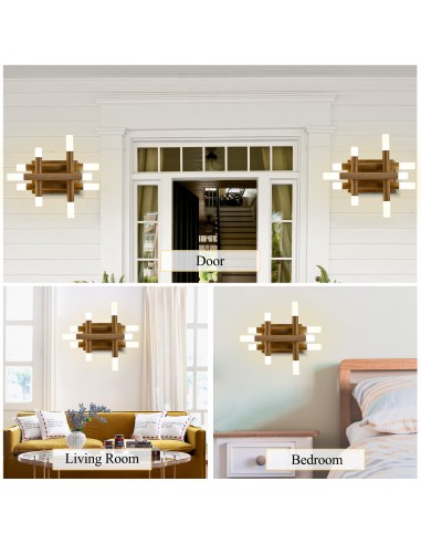 Oaks aura 13” Dimmable Wall Sconce...