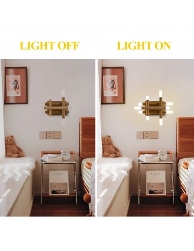 Oaks aura 13” Dimmable Wall Sconce...