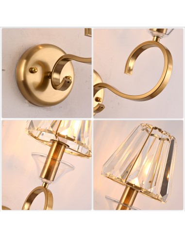 Oaks Aura 9.6” Modern 1-Light Crystal...