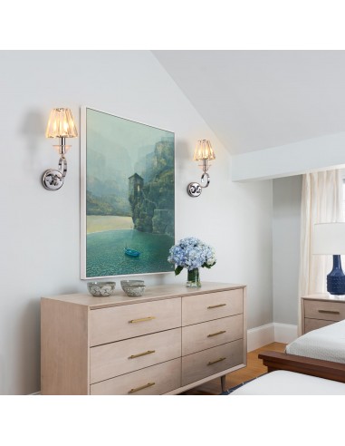 Oaks Aura 9.6” Modern 1-Light Crystal...