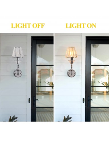 Oaks Aura 9.6” Modern 1-Light Crystal...