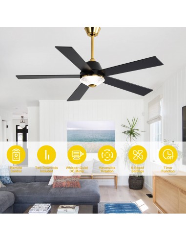 Oaks Aura 52-Inch 5-Blade Reversible...