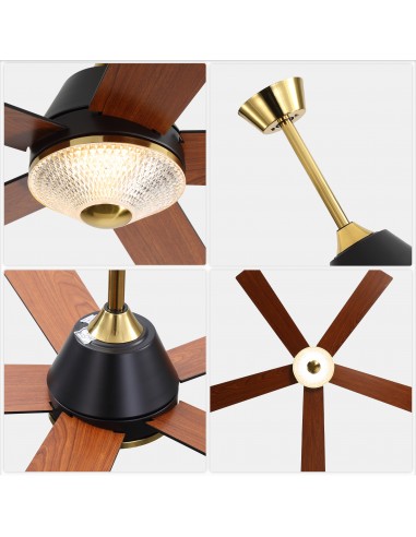 Oaks Aura 52-Inch 5-Blade Reversible...