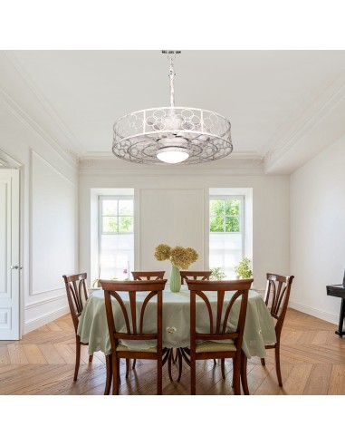 Oaks Aura 24" Outdoor Smart Ceiling...