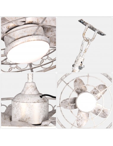 Oaks Aura 24" Outdoor Smart Ceiling...