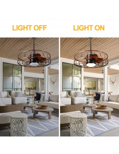 Oaks Aura 24" Outdoor Smart Ceiling...