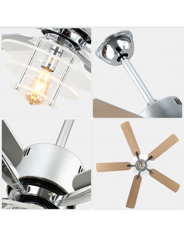 Oaks Aura 52" 5-Blade Ceiling Fan...