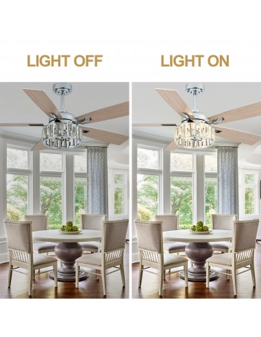 Oaks Aura 52” 5-Blade Ceiling Fan...