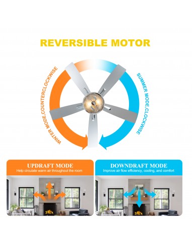 Oaks Aura 52” Crystal Ceiling Fan...