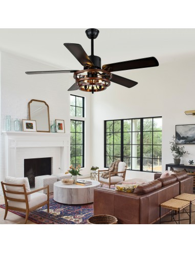 Oaks Aura 52" 5-Blade Ceiling Fan...