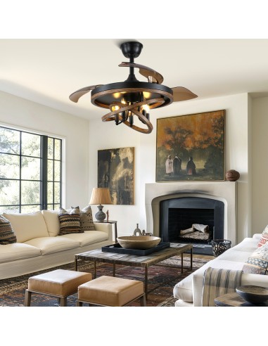 Oaks Aura 42" Matte Black Farmhouse...