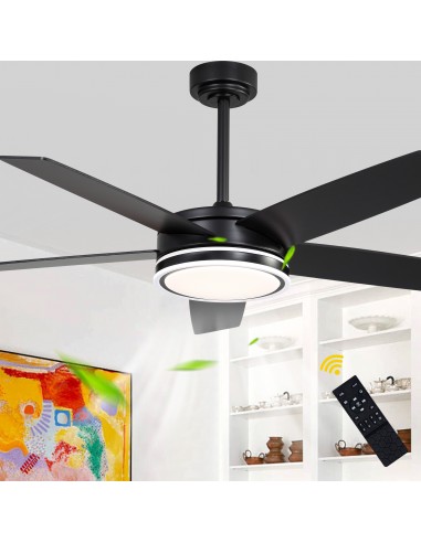 Oaks Aura 52" Modern Ceiling Fan with...