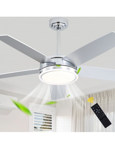 Oaks Aura 52" Modern Ceiling Fan with...