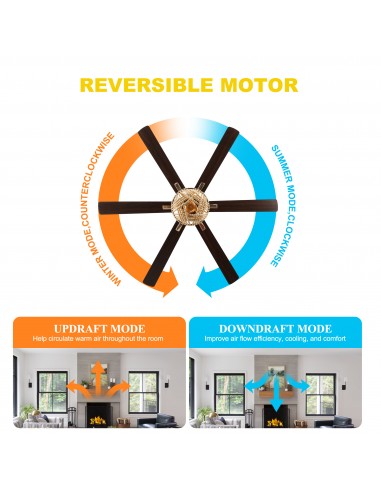 Oaks Aura 65" Boho Wood Bead Ceiling...