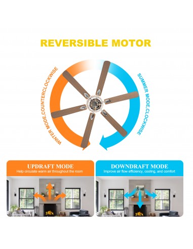 Oaks Aura 65" Crystal Ceiling Fan...