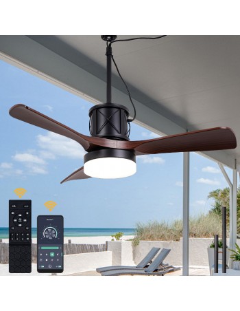 Oaks Aura 42” Outdoor Smart...