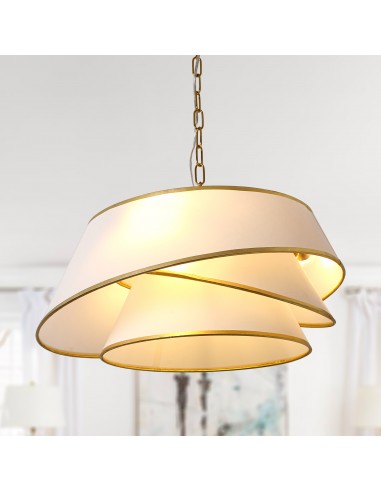 Oaks Aura 24" Gold Modern Chandelier,...