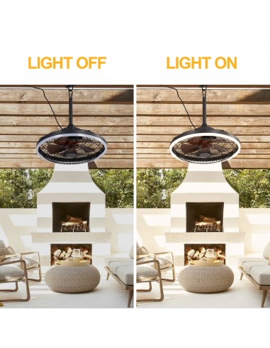 20" Outdoor WaterProof Ceiling Fan...