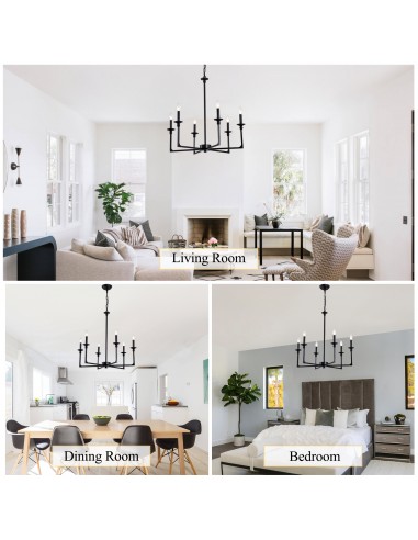 28" Black Wagon Wheel Chandelier with...