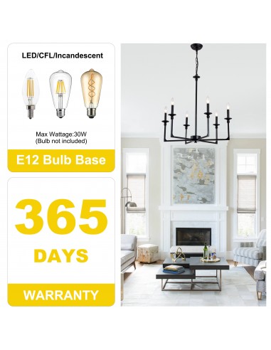 28" Black Wagon Wheel Chandelier with...