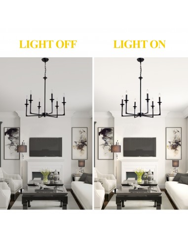 28" Black Wagon Wheel Chandelier with...