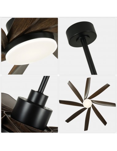 Oaks Aura 72” 8-Blade Classic...