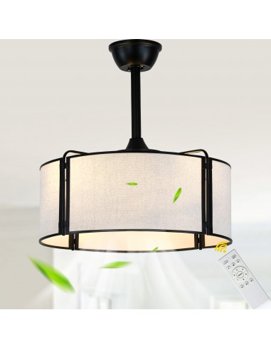 Oaks Aura 20” Fabric Drum Ceiling Fan...