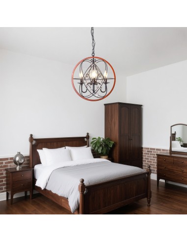 Oaks Aura 17 Inch 6-Light Crystal...