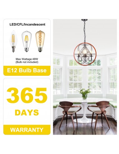 Oaks Aura 17 Inch 6-Light Crystal...