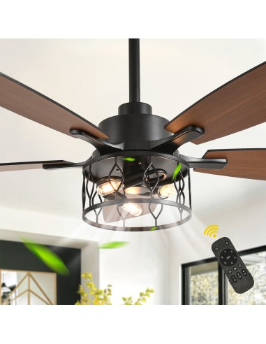 Oaks Aura 52” Modern Ceiling Fan with...