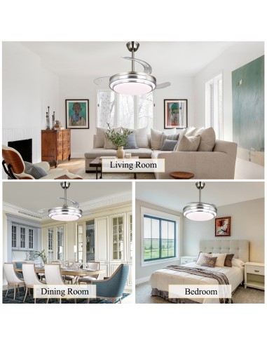 Oaks Aura 42-Inch LED Ceiling Fan...