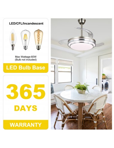 Oaks Aura 42-Inch LED Ceiling Fan...