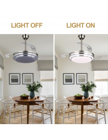 Oaks Aura 42-Inch LED Ceiling Fan...