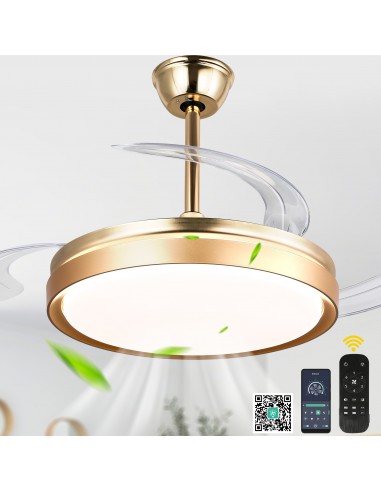 Oaks Aura 42-Inch LED Ceiling Fan...