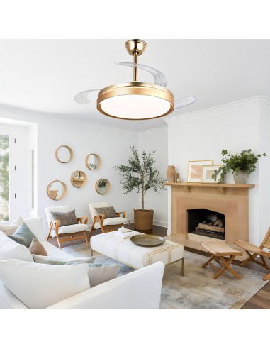 Oaks Aura 42-Inch LED Ceiling Fan...