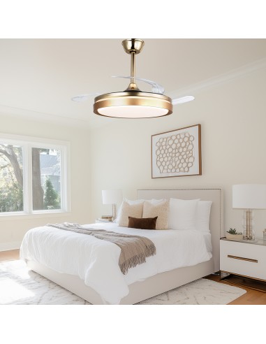 Oaks Aura 42-Inch LED Ceiling Fan...