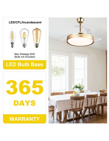 Oaks Aura 42-Inch LED Ceiling Fan...