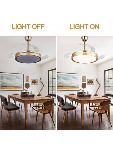 Oaks Aura 42-Inch LED Ceiling Fan...