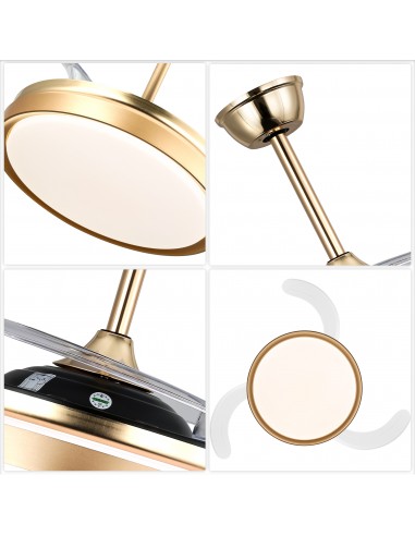 Oaks Aura 42-Inch LED Ceiling Fan...