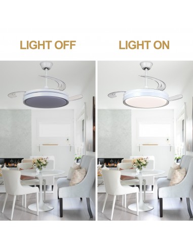 Oaks Aura 42-Inch LED Ceiling Fan...