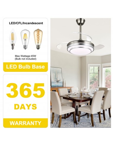 Oaks Aura 36Inch LED Ceiling Fan...