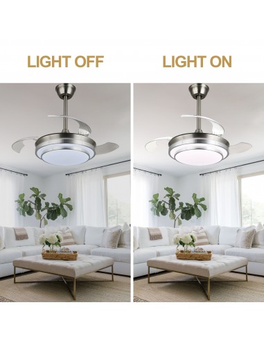 Oaks Aura 36Inch LED Ceiling Fan...